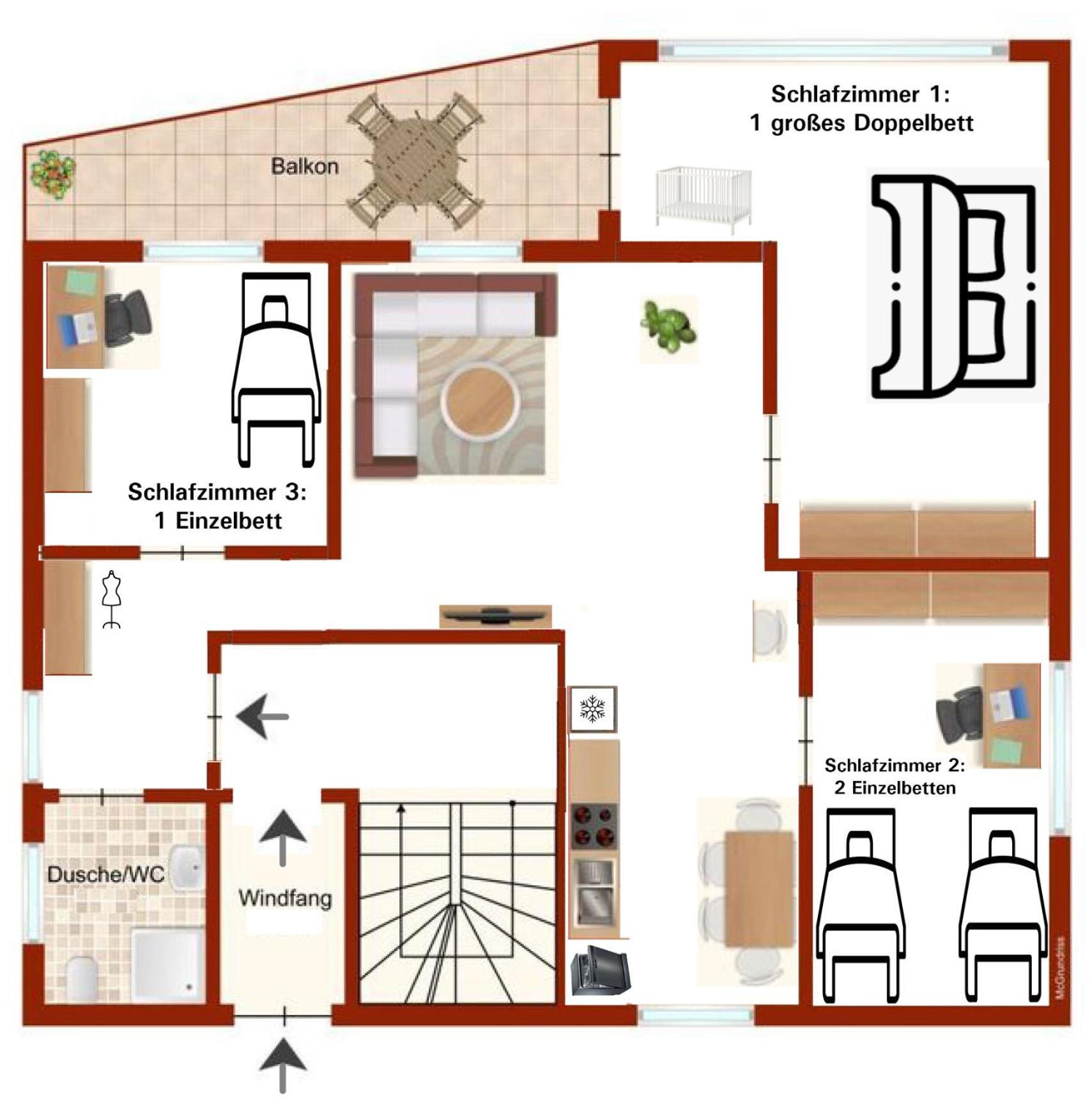 Ferienwohnung "Sorgenfrei" In Coburg ! - Im Eg Mit Privatparkplatz & Balkon Coburgo Exterior foto