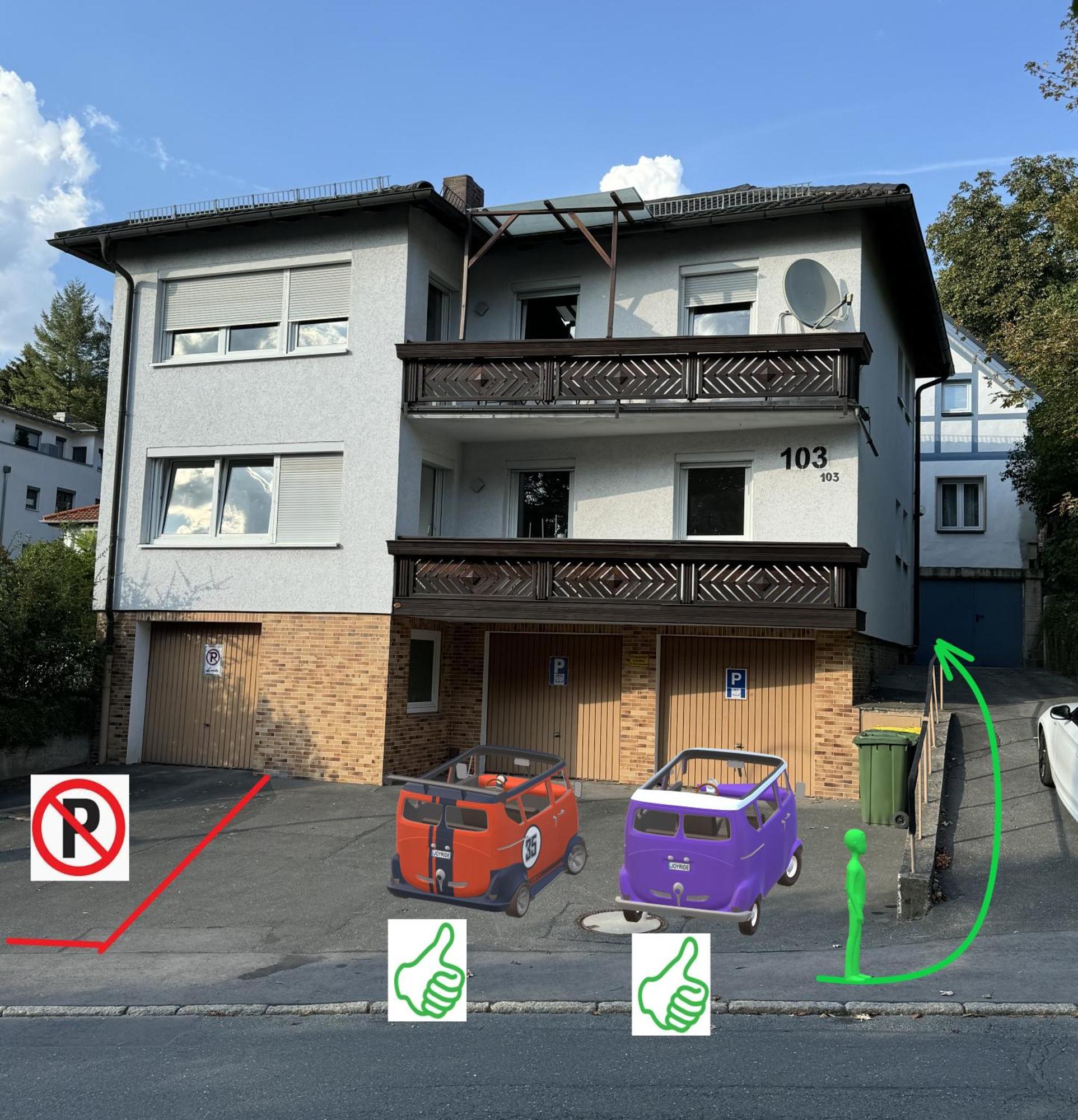 Ferienwohnung "Sorgenfrei" In Coburg ! - Im Eg Mit Privatparkplatz & Balkon Coburgo Exterior foto